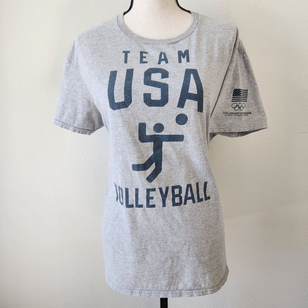 Team USA Volleyball Colorado Springs Olympic Training Center Large Short Shirt
